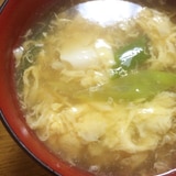 麺つゆで簡単！豆腐と卵のすまし汁